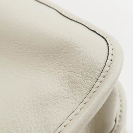 Sold Gucci 1955 Horsebit Chain Tote Leather White