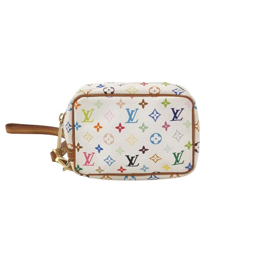 Louis Vuitton x Takashi Murakami Coin Purse White Multicolor-Luxbags