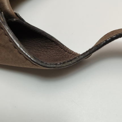 Gucci Jackie 1961 Soft Medium Brown Suede Leather and Monogram Web