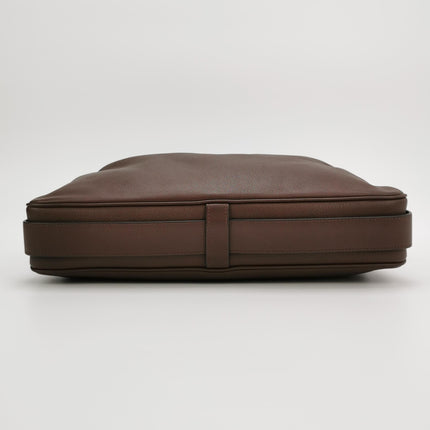 CELINE Romy Medium Hickory Brown Calfskin Leather Shoulder Bag