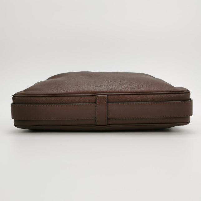 CELINE Romy Medium Hickory Brown Calfskin Leather Shoulder Bag