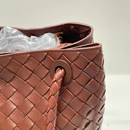 Bottega Veneta Andiamo Large Milk Chocolate Brown Handbag