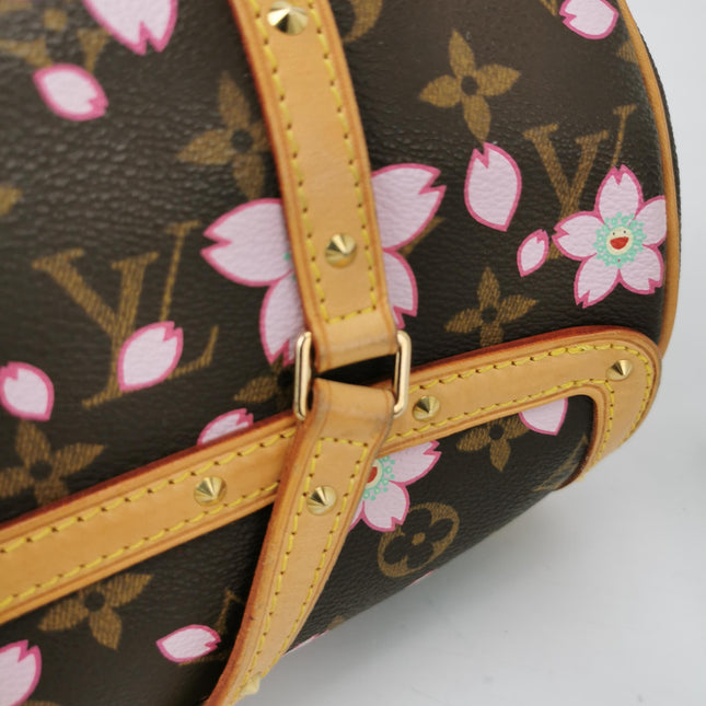 Louis Vuitton x Takashi Murakami Papillon 28 Cherry Blossom Monogram Handbag
