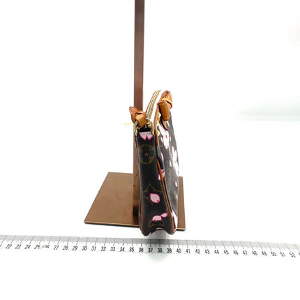 Louis Vuitton x Takashi Murakami Cherry Blossom Pochette Accessoire Brown Monogram