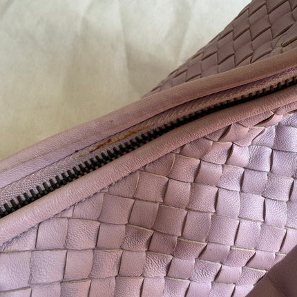 Bottega Veneta Hobo Bag Lambskin leather Lilac Purple Large 47cm