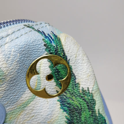 Louis Vuitton x Jeff Koons Speedy 30 Van Gogh Top Handle Bag