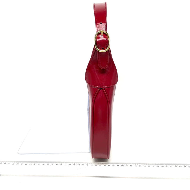 Gucci Jackie 1961 Red Leather Bag Small Shoulder Bag NEVER WORN