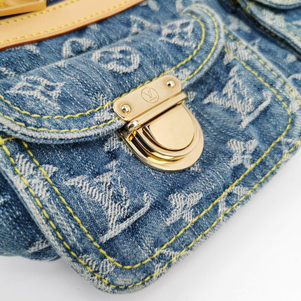 Sold Louis Vuitton Denim Neo Speedy Boston Bag