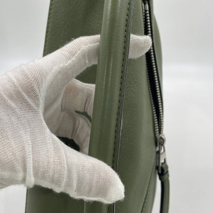 Loewe Puzzle Small Green Calfskin leather Crossbody bag