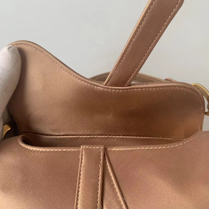 Sold Dior Saddle Mini Silk Pink with crystals