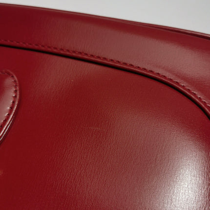 Gucci Jackie 1961 Red Burgundy Leather Bag Small Shoulder Bag