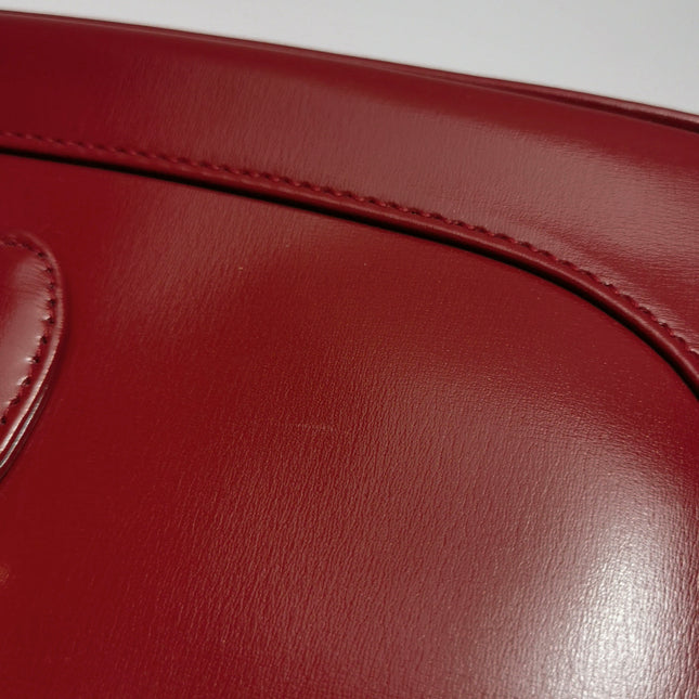 Gucci Jackie 1961 Red Burgundy Leather Bag Small Shoulder Bag