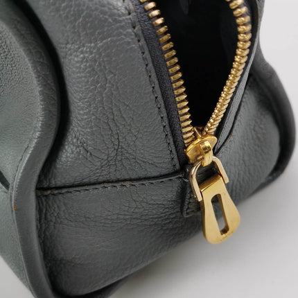 Sold Loewe Amazona 29 in Grey Lambskin Leather