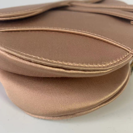 Sold Dior Saddle Mini Silk Pink with crystals