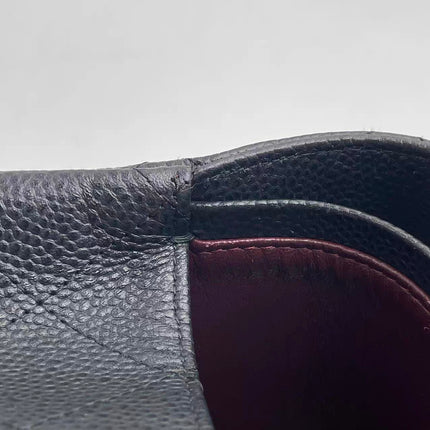 Chanel Classic Flap Maxi 2012 Black Caviar Leather Double Flap with Gold Hardware