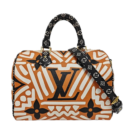 Louis Vuitton Speedy Bandouliere 25 Giant Monogram Crossbody Bag