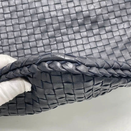 Bottega Veneta Hobo Maxi Midnight Navy Black leather 50cm