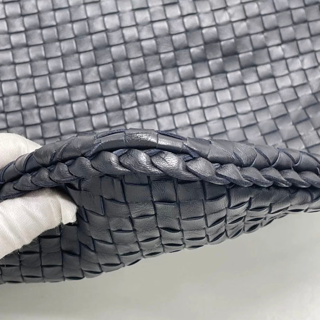 Bottega Veneta Hobo Maxi Midnight Navy Black leather 50cm