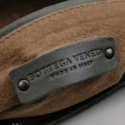 Bottega Veneta Hobo Bag Lambskin leather Dark Grey Large 47cm