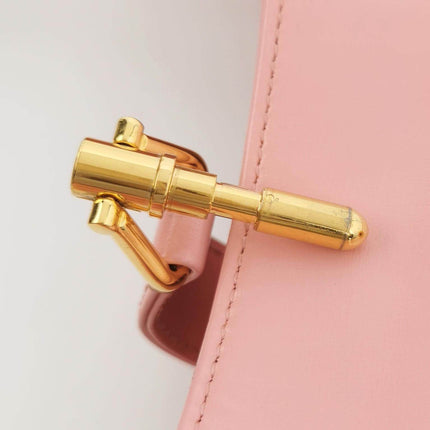 Gucci Jackie 1961 Small Leather Bag with Adjustable Strap Size Pink