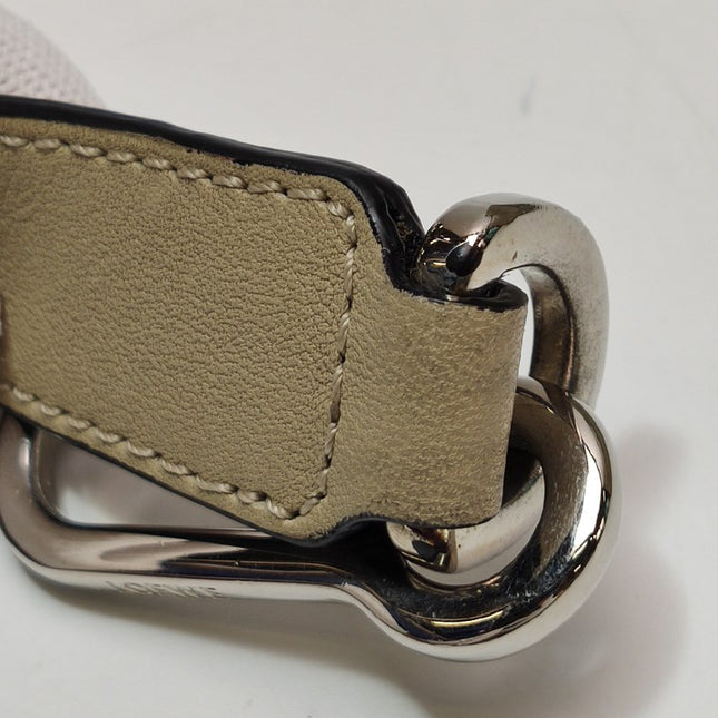 Loewe Puzzle Medium Sand Beige Calfskin Leather Bag