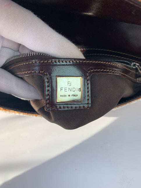 Sold Fendi Baguette Shoulder bag with Cream Beads