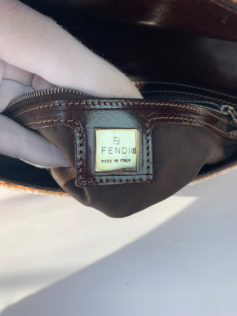 Sold Fendi Baguette Shoulder bag with Beige Beads