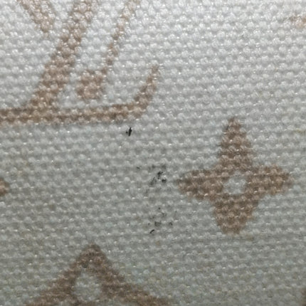 Louis Vuitton Speedy 30 Bandouliere Monogram Hotel Labels White Multicolor