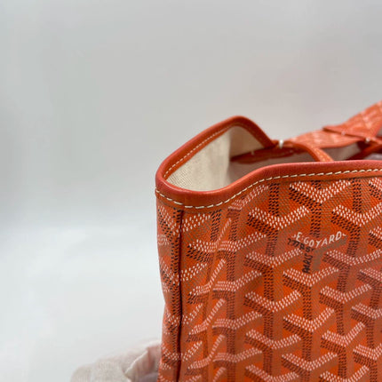Goyard Saint Louis PM Tote Medium Orange 2018