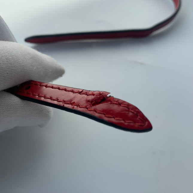 Sold Prada Cleo Flap Burgundy / Red Leather Shoulder bag