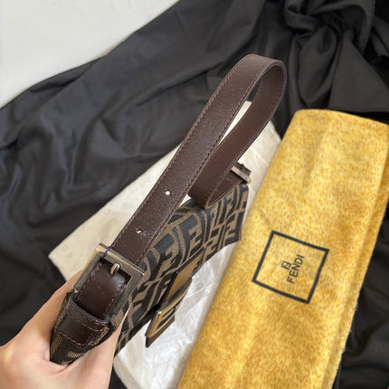 Fendi Baguette Classic Zucca Print Fendi Monogram