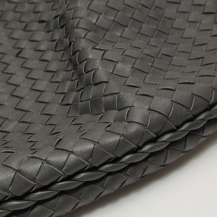 Bottega Veneta Hobo Bag Lambskin leather Dark Grey Large 47cm