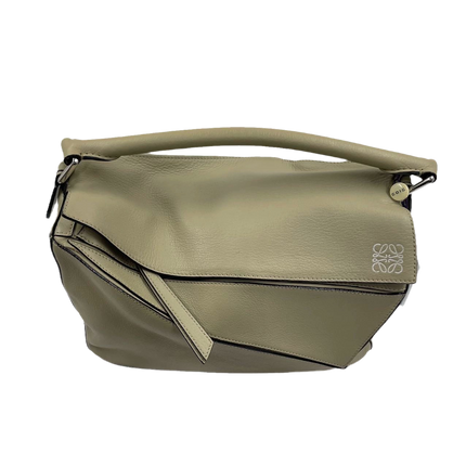 Sold Loewe Puzzle Crossbody Bag Medium Beige Leather