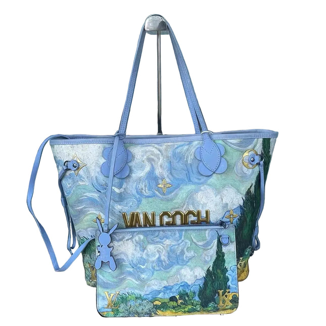 Louis Vuitton x Jeff Koons Masters Van Gogh Neverfull MM Tote Medium
