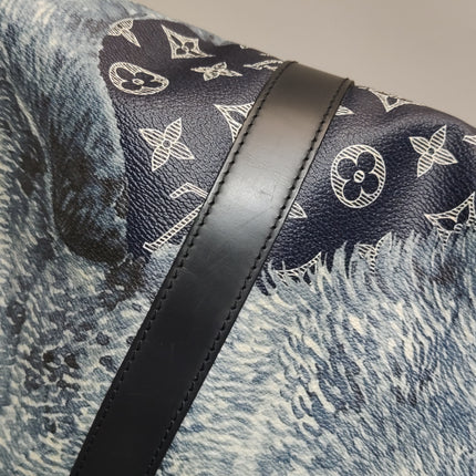 Louis Vuitton x Chapman Brothers Keepall 55 Bandouliere Lion Navy