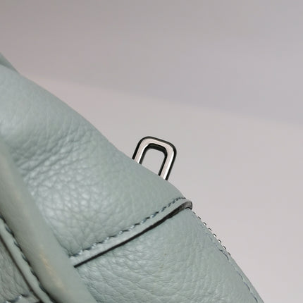 Loewe Amazona 29 Blue Leather Elephant Lock Silver-tone Hardware