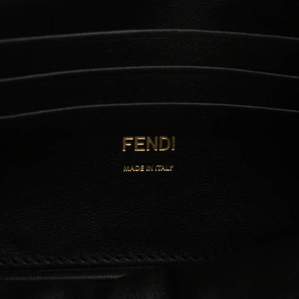 Fendi Baguette Mini Shearling Vitello Dolce Marco FF 1974 Tobacco Black Brown Zucca
