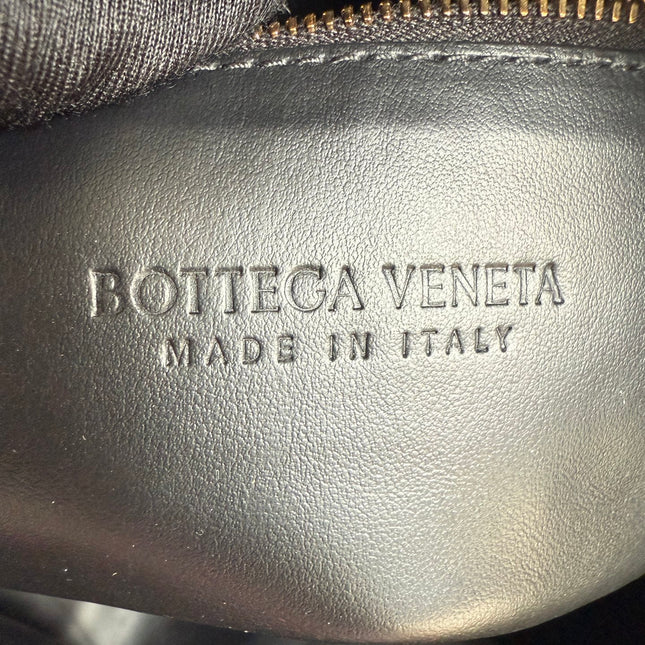 Bottega Veneta Hop Large Leather Black Hobo Bag