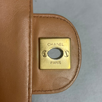 Chanel East West Rare Black Pony-hair Calfskin Leather CC Logo