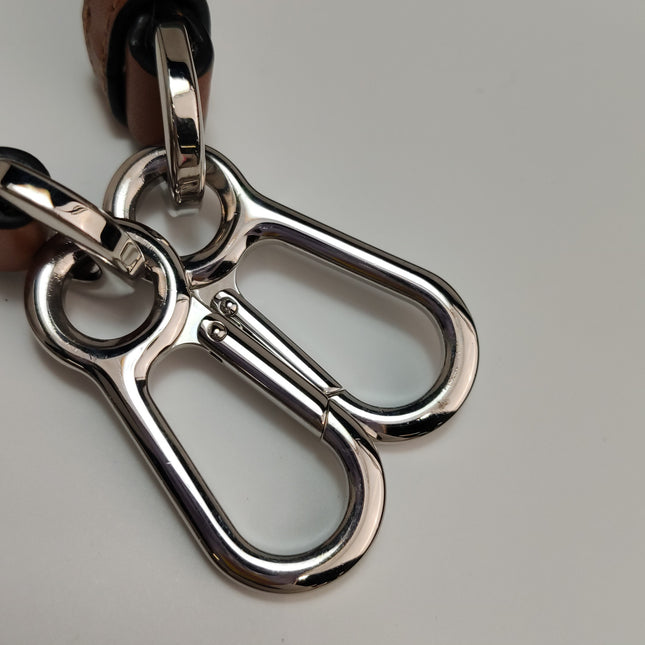 Loewe Puzzle Small Green Orange Stripes Crossbody Bag 2019