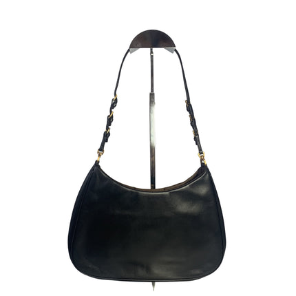Sold Prada Cleo Vintage Black Leather Gold Hardware