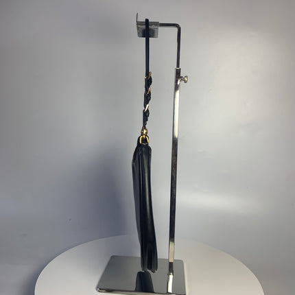 Sold Prada Cleo Vintage Black Leather Gold Hardware