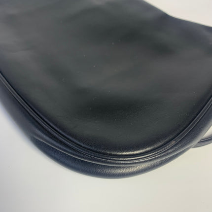 Sold Prada Cleo Vintage Black Leather Gold Hardware