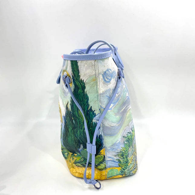 Louis Vuitton x Jeff Koons Masters Van Gogh Neverfull MM Tote Medium