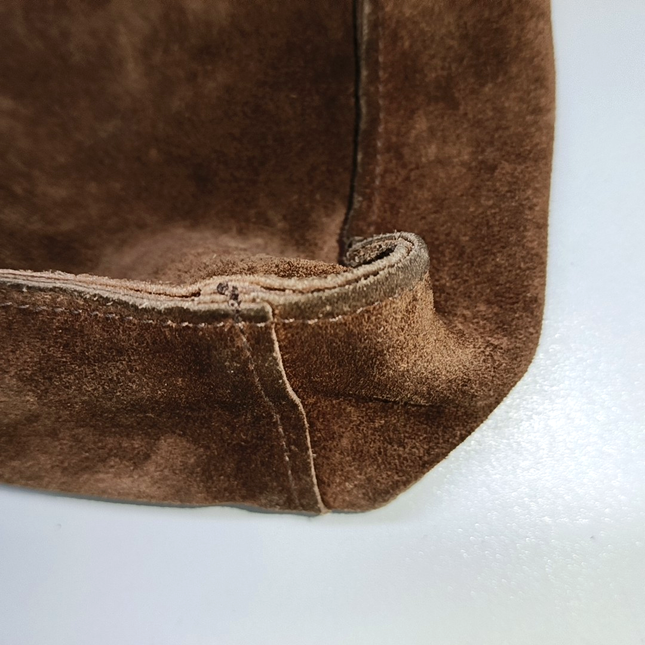 Chanel Tote Mini Brown Suede 1996-1997