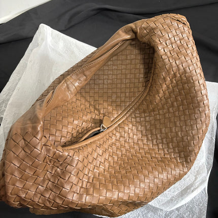 Bottega Veneta Hobo Maxi Milk Chocolate Brown leather 50cm