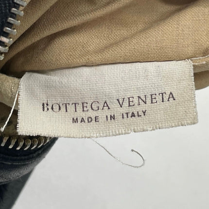 Sold Bottega Veneta Intrecciato Hobo Bag Medium Black Lambskin leather 45cm