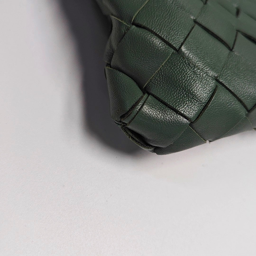 Bottega Veneta Hop Hobo Small Leather Aloe Vera Green – Luxbags