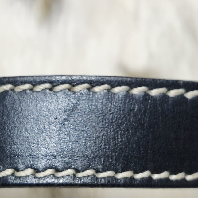 Fendi Mamma Baguette Rabbit Fur Polka Dots Print Shoulder Bag