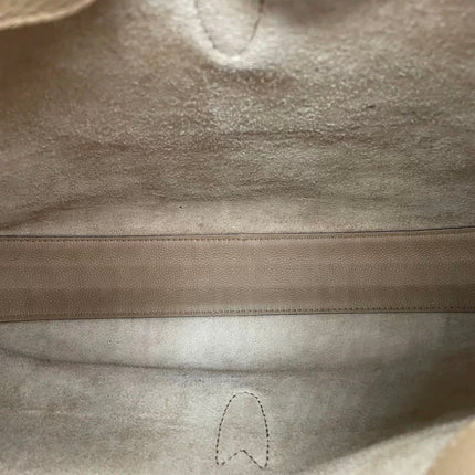 Gucci Jackie Beige Sand Leather Silver Hardware
